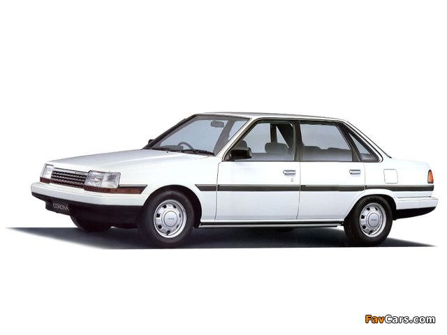 Toyota Corona (T150) 1983–89 images (640 x 480)