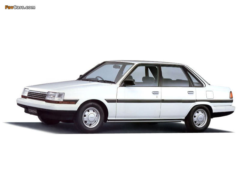 Toyota Corona (T150) 1983–89 images (800 x 600)