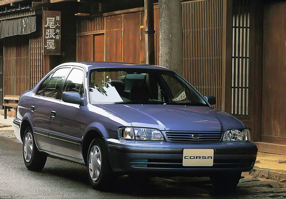 Images of Toyota Corsa 1500 VIT-X Saloon Package (EL53/EL55) 1997-99