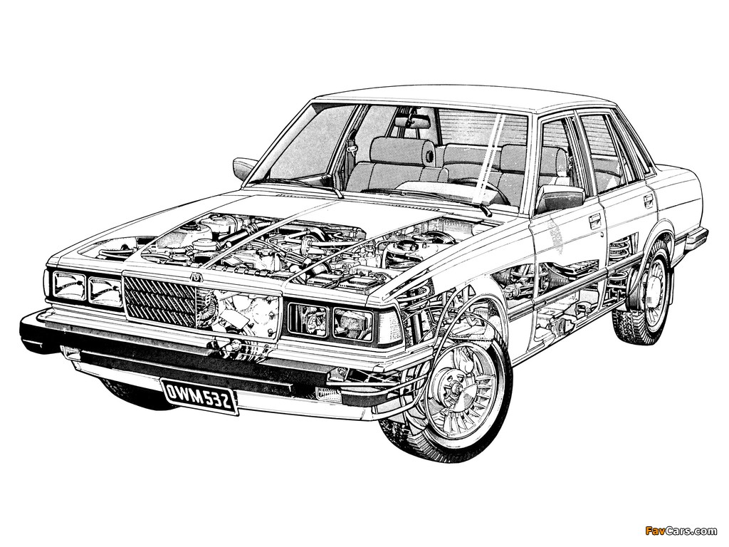 Toyota Cressida 1980–82 wallpapers (1024 x 768)