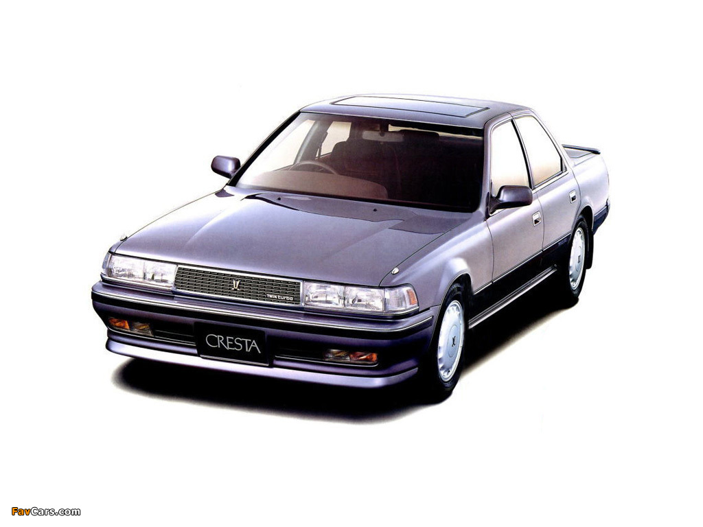 Images of Toyota Cresta 2.0 Twin Turbo (E-GX81) 1988 (1024 x 768)