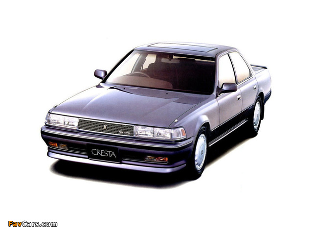 Images of Toyota Cresta 2.0 Twin Turbo (E-GX81) 1988 (640 x 480)