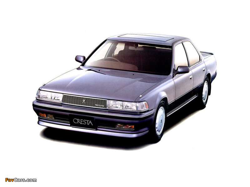 Images of Toyota Cresta 2.0 Twin Turbo (E-GX81) 1988 (800 x 600)