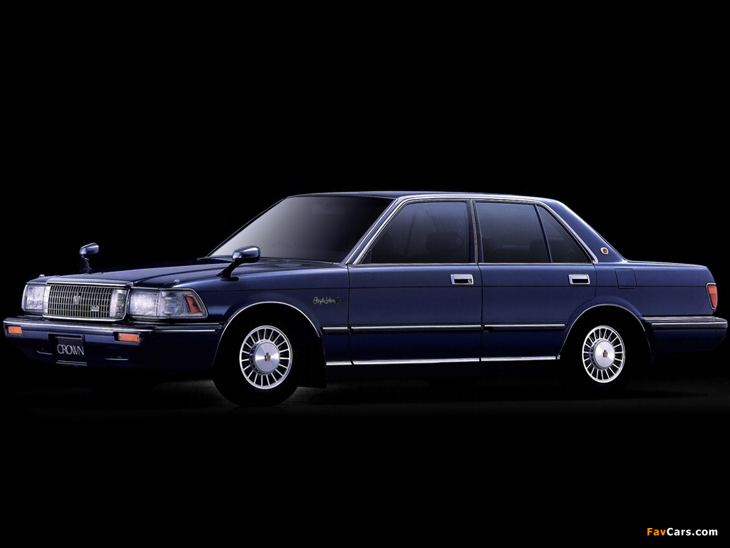 Images of Toyota Crown Royal Saloon G 3.0 Sedan (MS137) 1987–91 (1024 x 768)