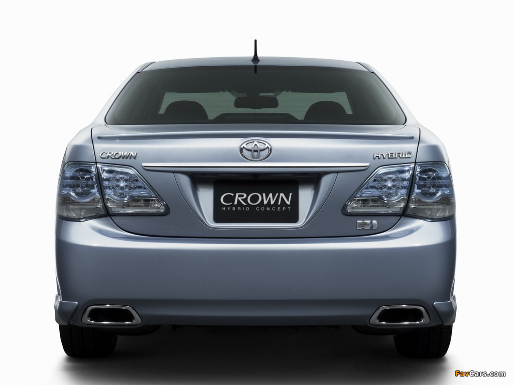 Images of Toyota Crown Hybrid Concept (GWS204) 2007 (1024 x 768)