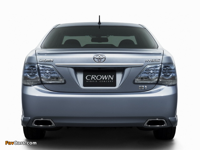 Images of Toyota Crown Hybrid Concept (GWS204) 2007 (640 x 480)