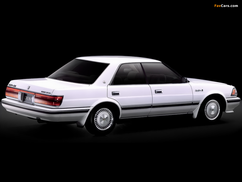 Photos of Toyota Crown Royal Saloon G 3.0 Hardtop (MS137) 1987–91 (1024 x 768)