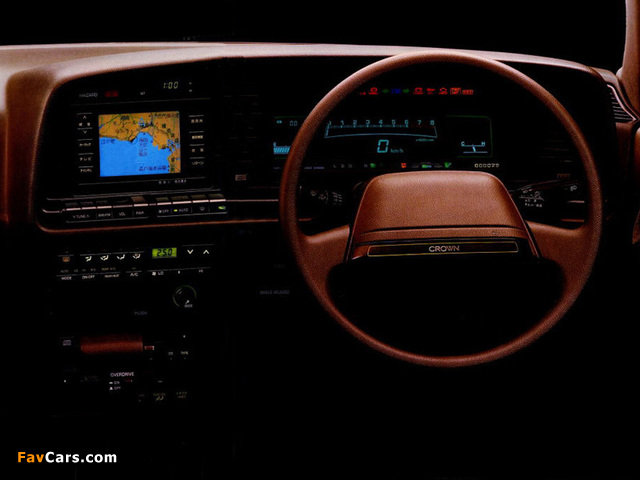 Pictures of Toyota Crown Royal Saloon G 3.0 Hardtop (MS137) 1987–91 (640 x 480)