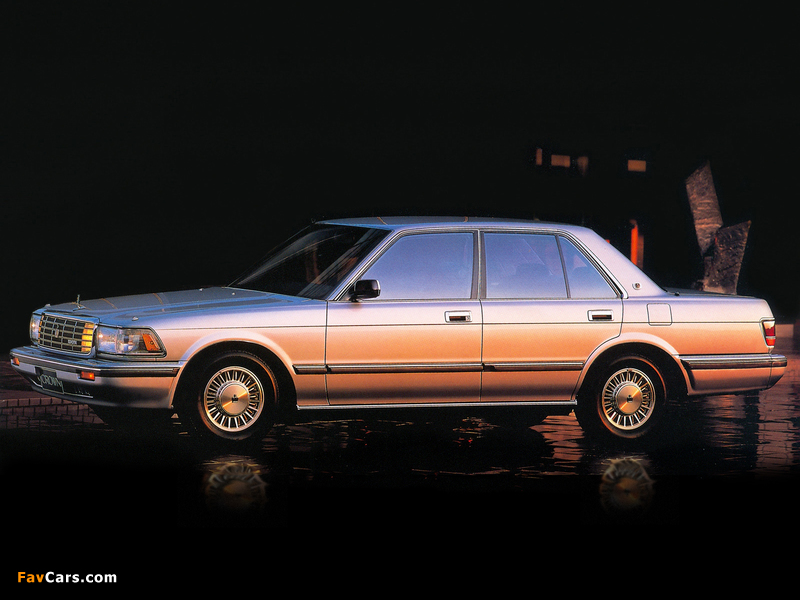 Pictures of Toyota Crown Royal Saloon 3.0 Sedan UAE-spec (GS131) 1987–91 (800 x 600)
