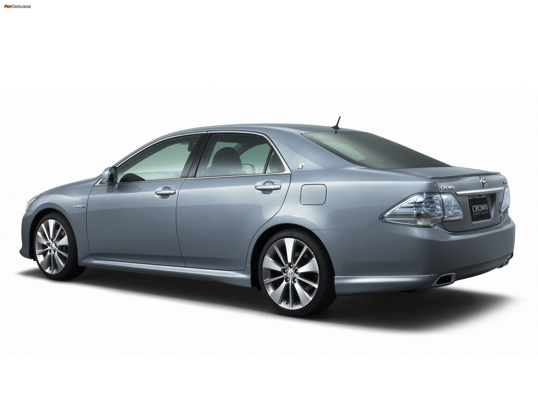 Pictures of Toyota Crown Hybrid Concept (GWS204) 2007 (2048 x 1536)
