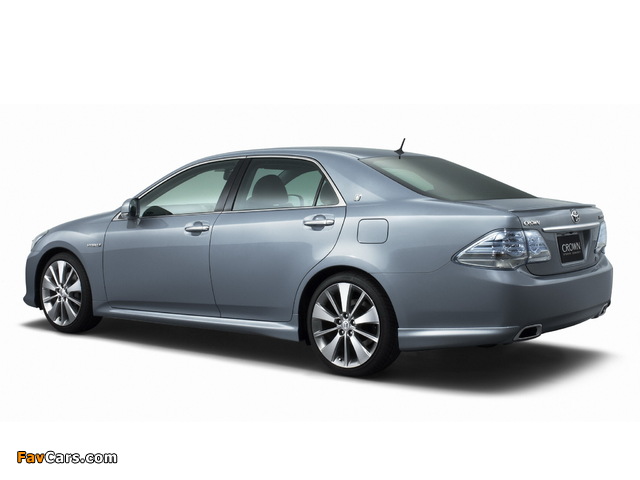 Pictures of Toyota Crown Hybrid Concept (GWS204) 2007 (640 x 480)