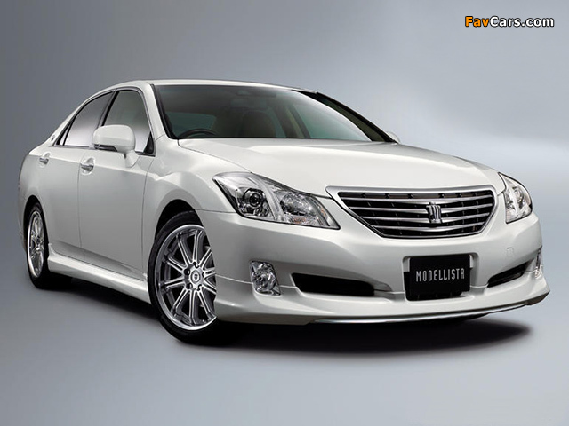 Pictures of Modellista Toyota Crown Royal Saloon (S200) 2008–10 (640 x 480)