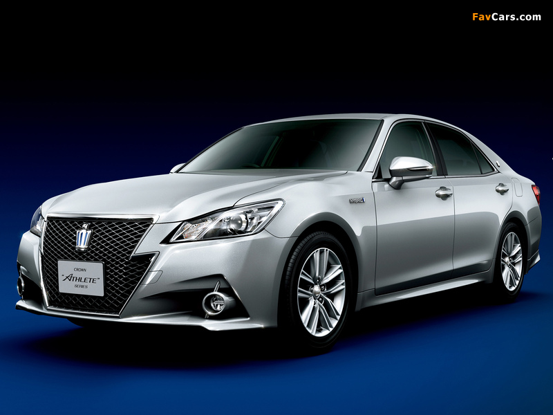 Pictures of Toyota Crown Hybrid Athlete (S210) 2012 (800 x 600)