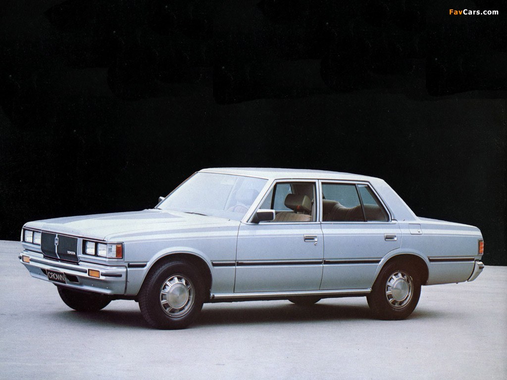 Toyota Crown Deluxe Sedan EU-spec (S110) 1980–82 wallpapers (1024 x 768)
