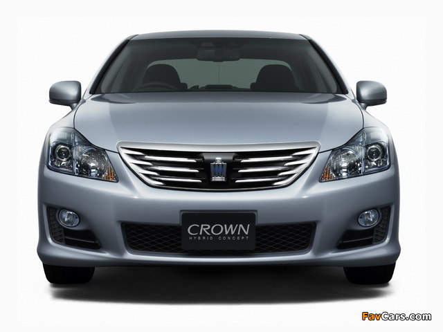 Toyota Crown Hybrid Concept (GWS204) 2007 photos (640 x 480)