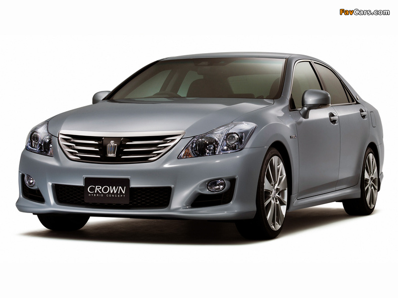Toyota Crown Hybrid Concept (GWS204) 2007 wallpapers (800 x 600)