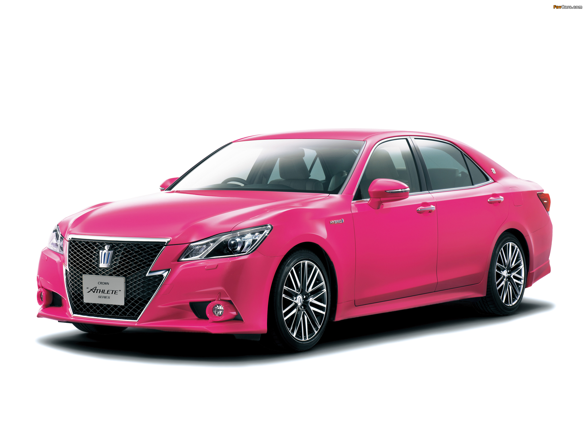 Toyota Crown Hybrid Athlete G ReBORN PINK (S210) 2013 wallpapers (2048 x 1536)