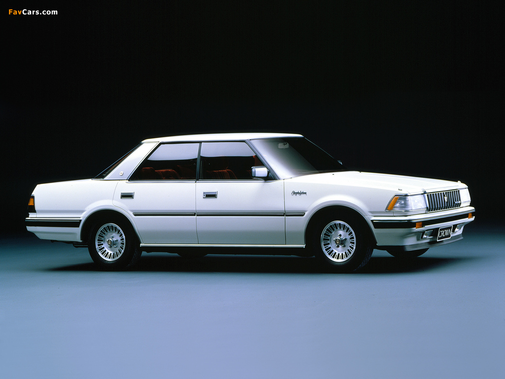 Toyota Crown Royal Saloon (S120) 1983–87 wallpapers (1024 x 768)
