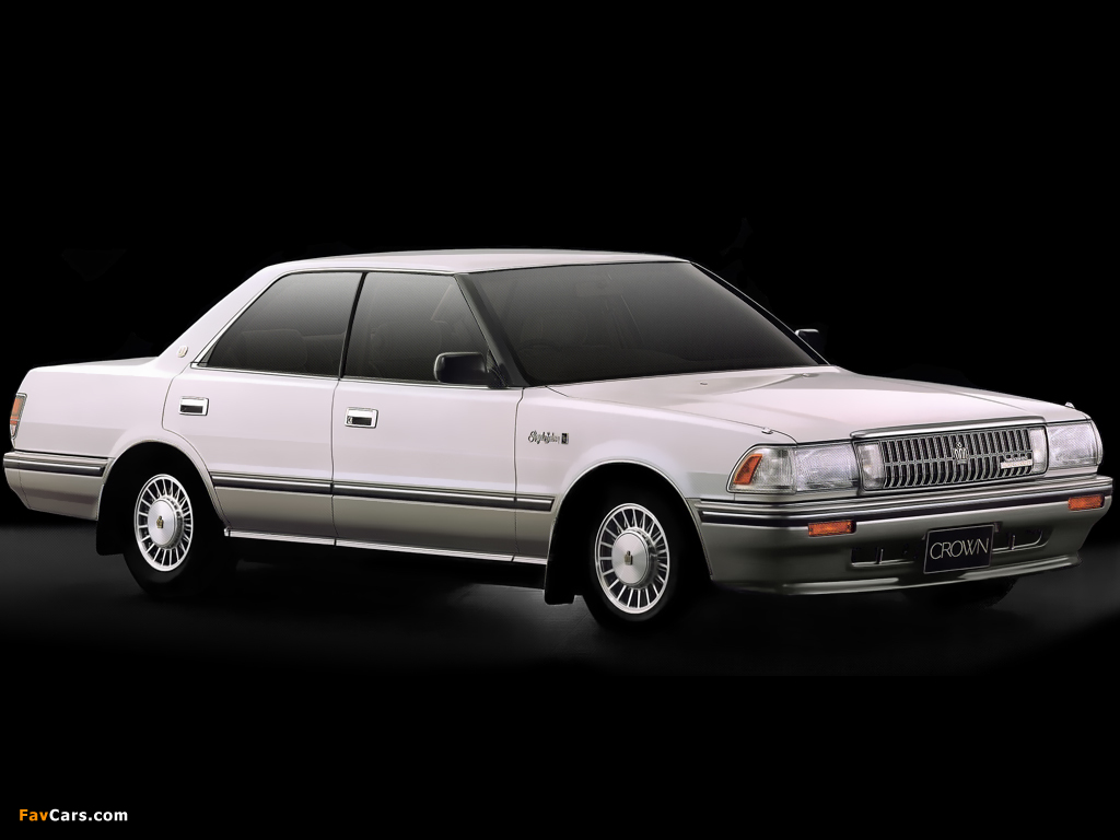 Toyota Crown Royal Saloon 2.0 Hardtop (GS131) 1987–91 wallpapers (1024 x 768)
