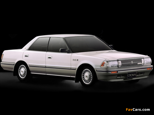 Toyota Crown Royal Saloon 2.0 Hardtop (GS131) 1987–91 wallpapers (640 x 480)