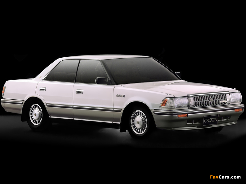 Toyota Crown Royal Saloon 2.0 Hardtop (GS131) 1987–91 wallpapers (800 x 600)