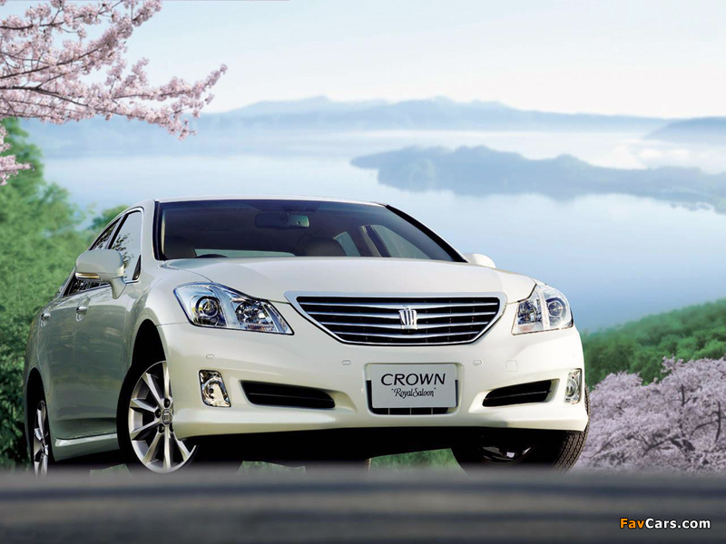 Toyota Crown Royal Saloon (S200) 2008–10 wallpapers (800 x 600)
