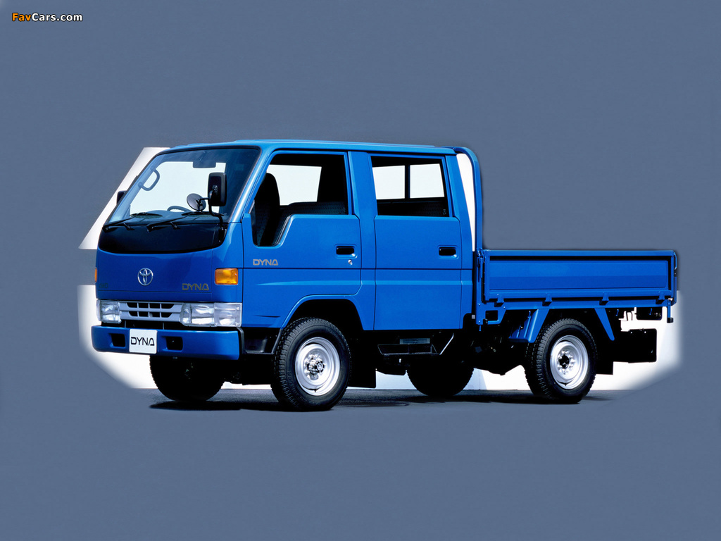 Toyota Dyna 4WD Double Cab 1995–99 images (1024 x 768)
