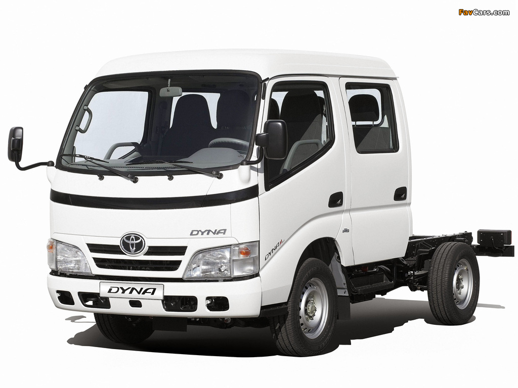 Toyota Dyna Chassis Double Cab 2006 wallpapers (1024 x 768)