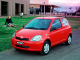 Toyota Echo 3-door AU-spec 1999–2003 images