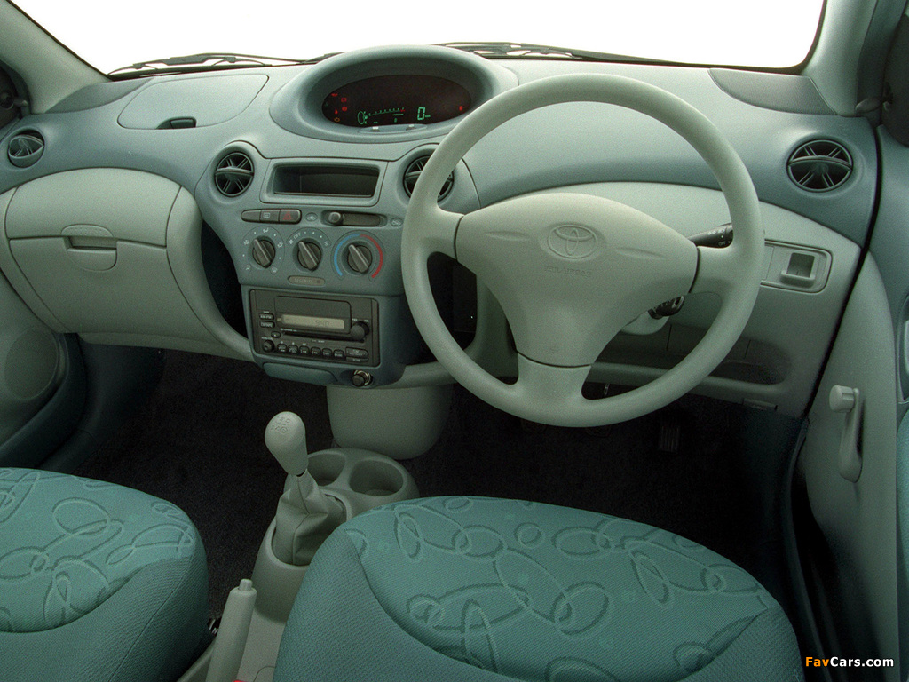 Toyota Echo 5-door AU-spec 1999–2003 wallpapers (1024 x 768)
