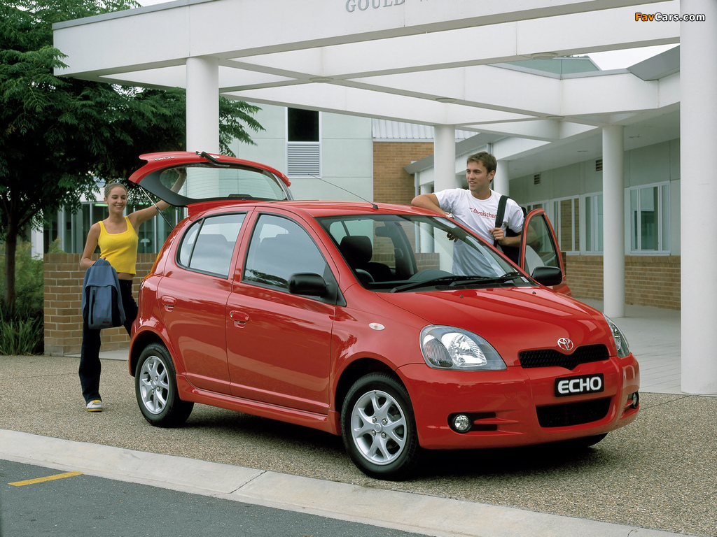 Toyota Echo Sportivo 5-door 2001–03 pictures (1024 x 768)