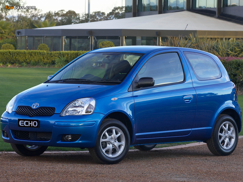 Toyota Echo 3-door AU-spec 2003–05 photos (800 x 600)