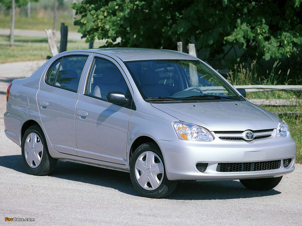 Toyota Echo 4-door 2003–05 wallpapers (1024 x 768)
