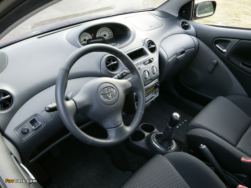 Toyota Echo RS 5-door 2003–05 wallpapers (800 x 600)
