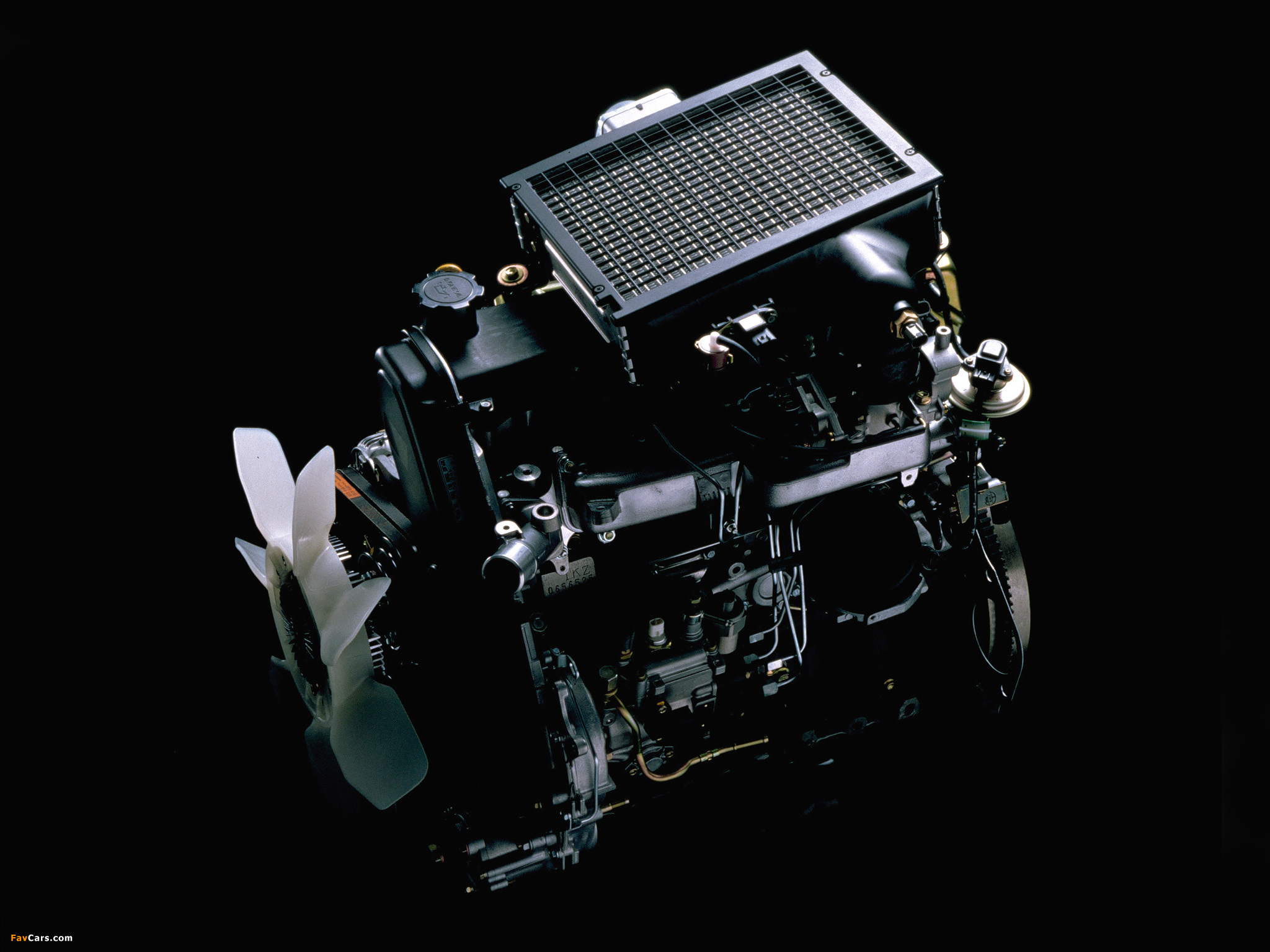 Photos of Engines  Toyota 1KZ-TE (2048 x 1536)