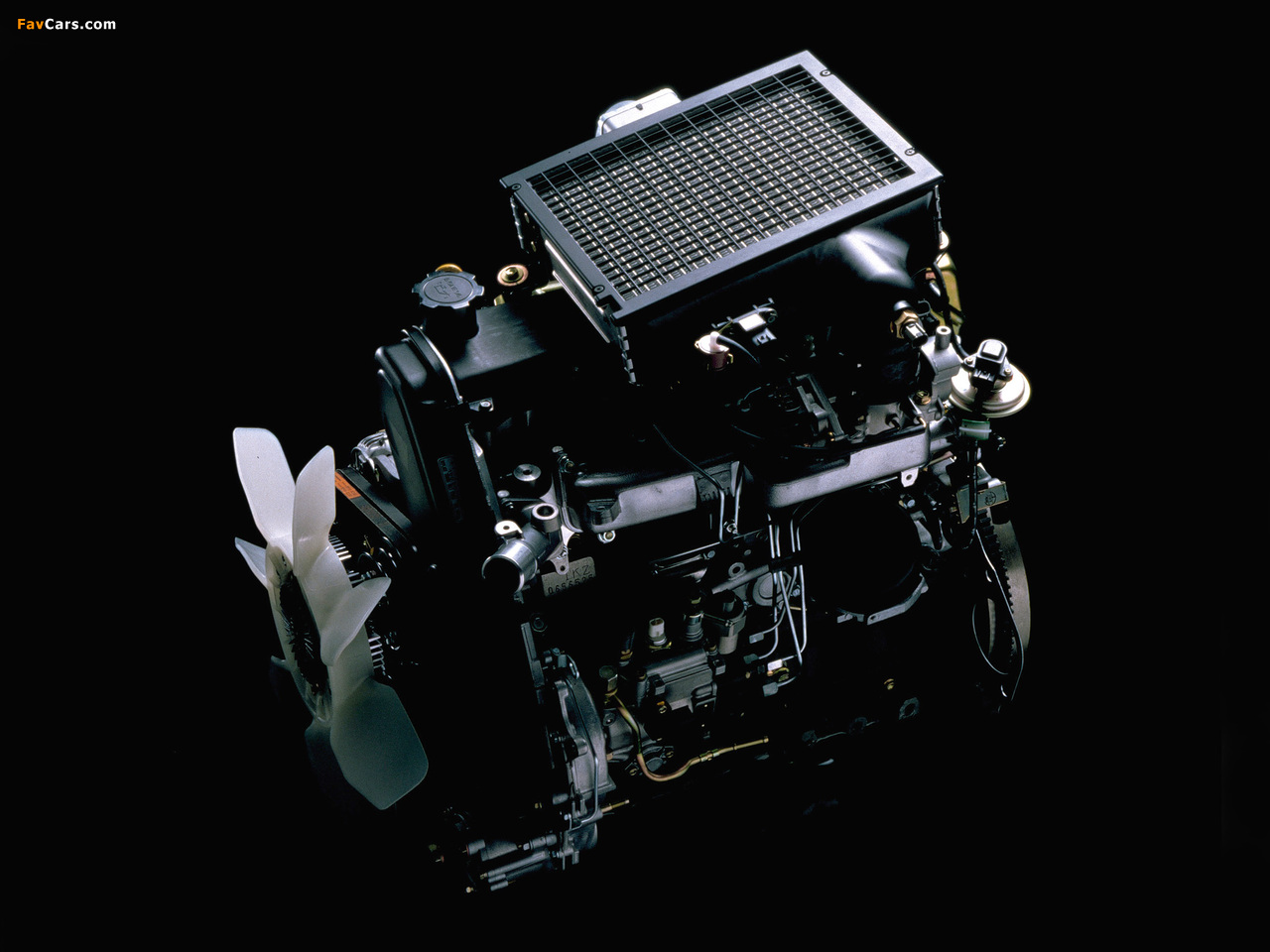 Photos of Engines  Toyota 1KZ-TE (1280 x 960)