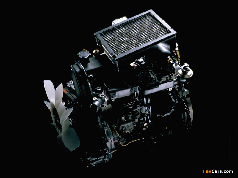 Photos of Engines  Toyota 1KZ-TE (800 x 600)