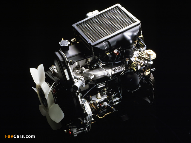 Pictures of Engines  Toyota 1KZ-TE (640 x 480)