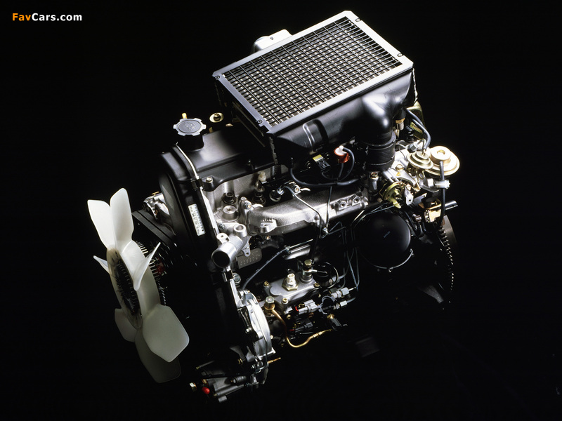 Pictures of Engines  Toyota 1KZ-TE (800 x 600)