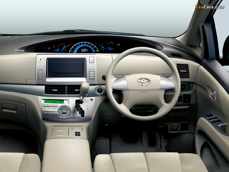 Images of Toyota Estima Hybrid 2006–08 (800 x 600)