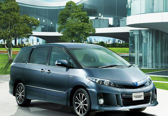 Images of Toyota Estima Hybrid Aeras 2012
