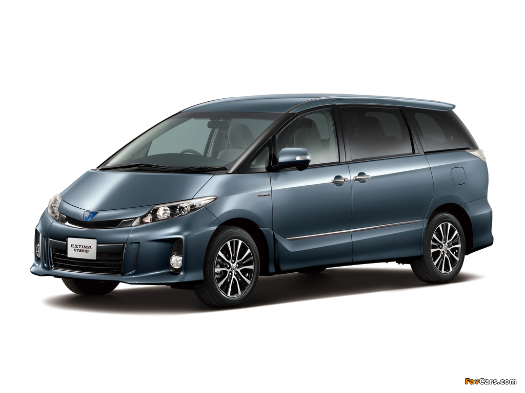 Photos of Toyota Estima Hybrid Aeras 2012 (1024 x 768)