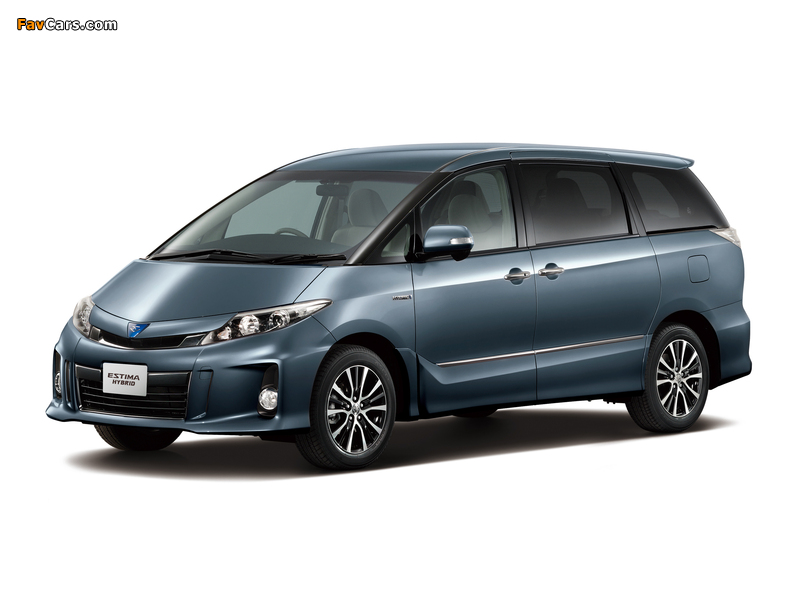 Photos of Toyota Estima Hybrid Aeras 2012 (800 x 600)