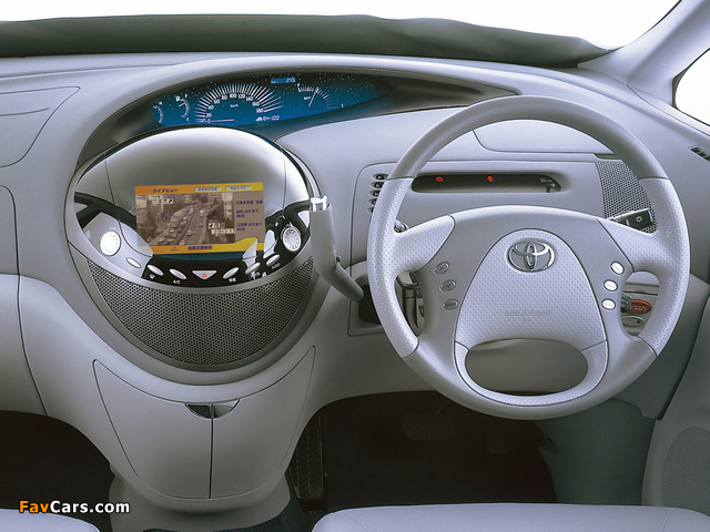 Pictures of Toyota HV-M4 Concept 1999 (640 x 480)