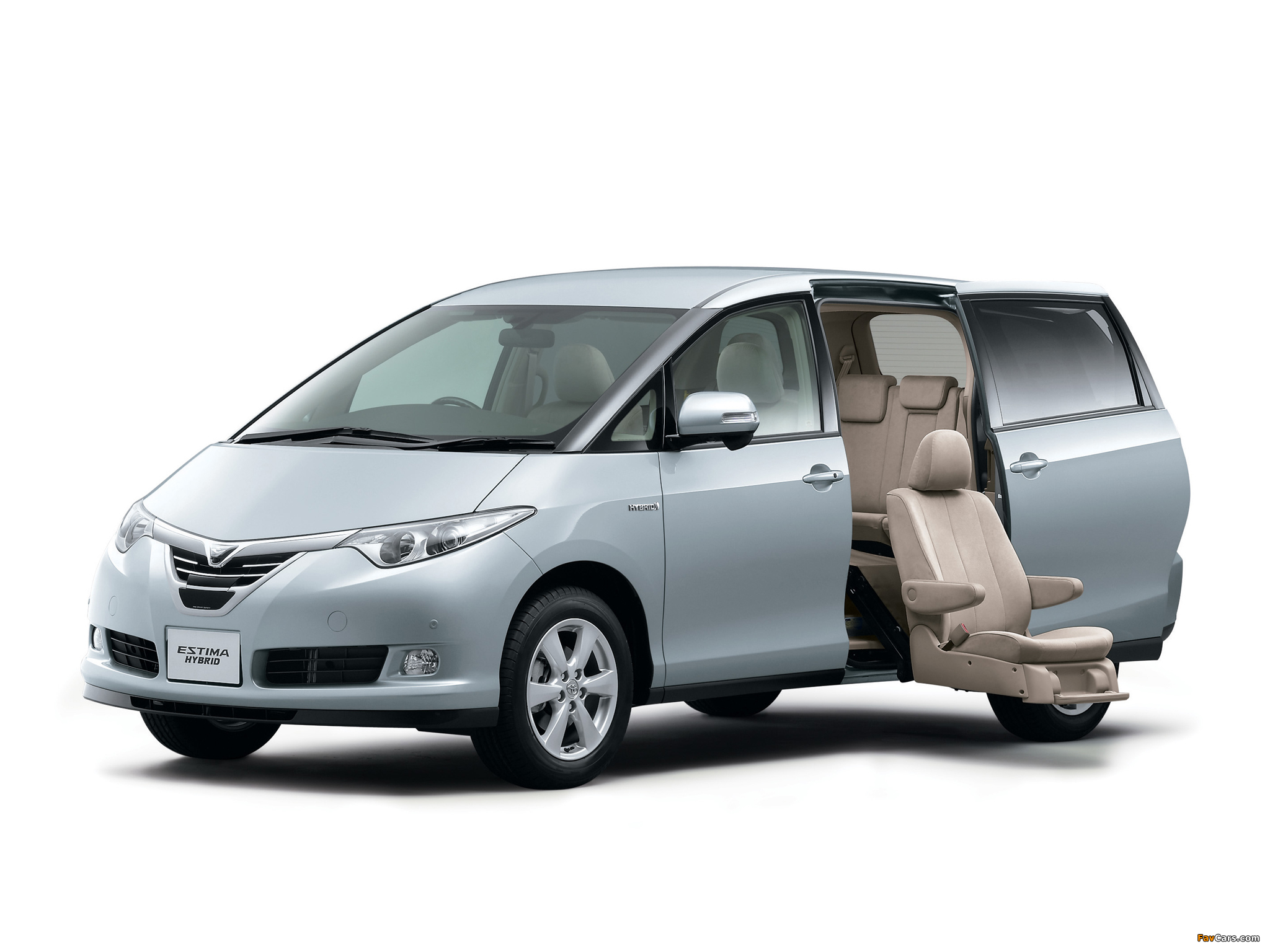 Pictures of Toyota Estima Hybrid 2006–08 (2048 x 1536)