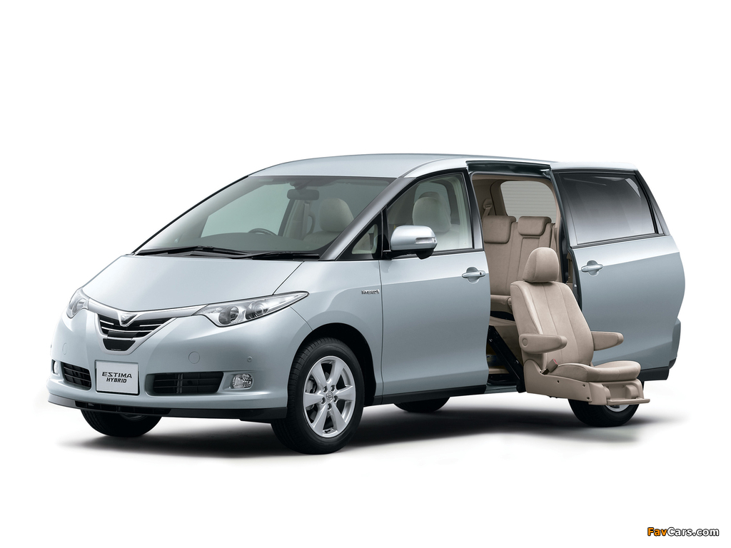 Pictures of Toyota Estima Hybrid 2006–08 (1024 x 768)