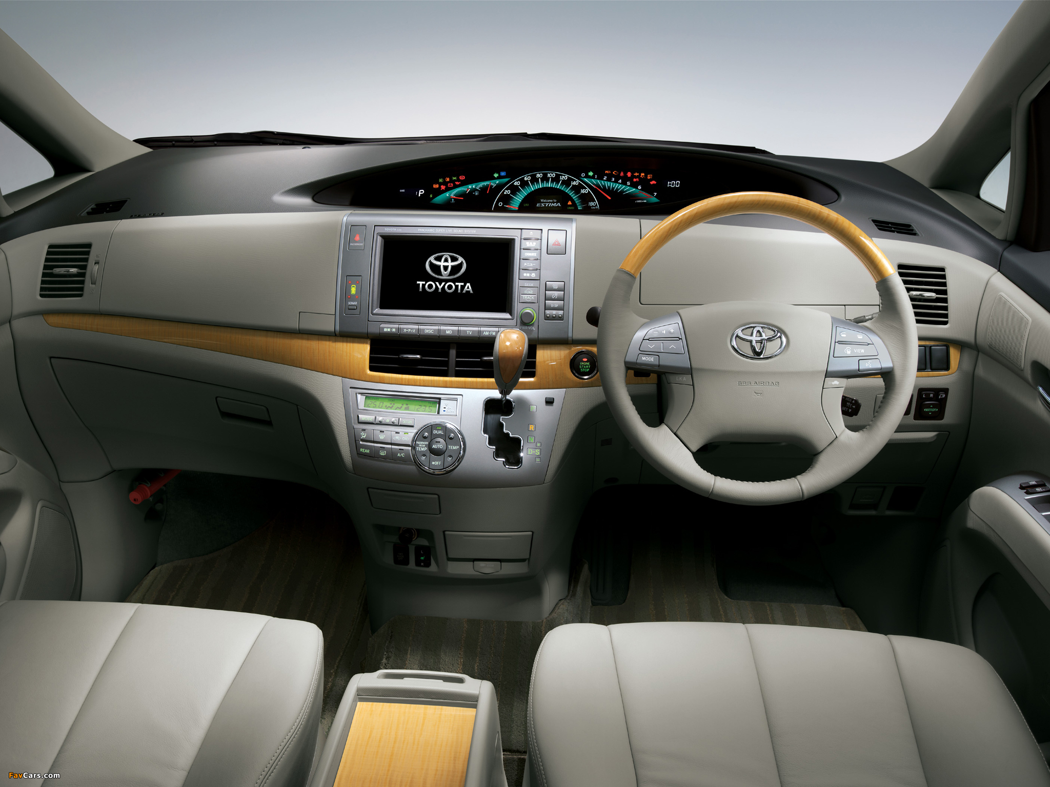 Pictures of Toyota Estima 2006–08 (2048 x 1536)