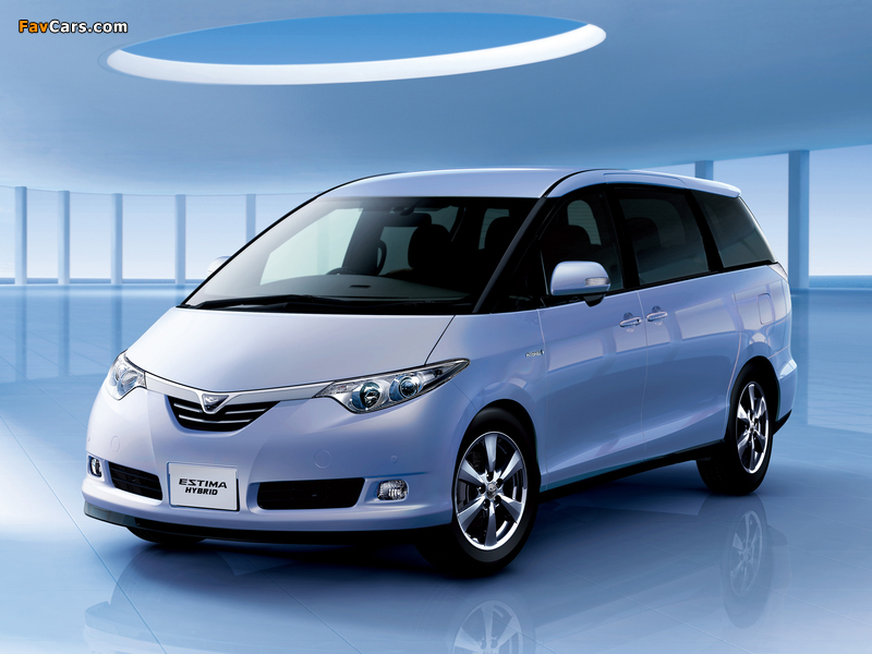 Pictures of Toyota Estima Hybrid 2006–08 (800 x 600)