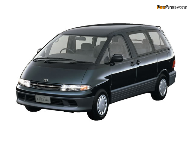 Toyota Estima Lucida 1992–99 images (640 x 480)