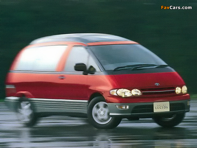 Toyota Estima Lucida 1992–99 wallpapers (640 x 480)